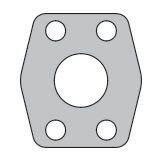 Flange Connector Plate - Code 62